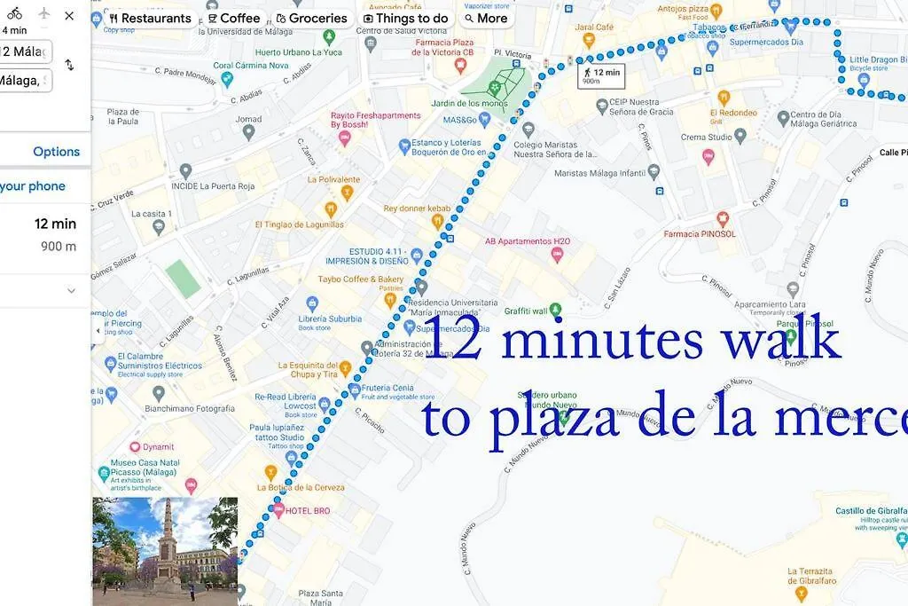 דירה מאלגה Views And Calm By City Center